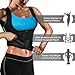 Women Waist Trainer Corset Neoprene Sweat Sauna Vest with Zipper for Weight Loss Tummy Control Fat Burning Slim Body Shaper (Black Hot Vest, M (US 10))