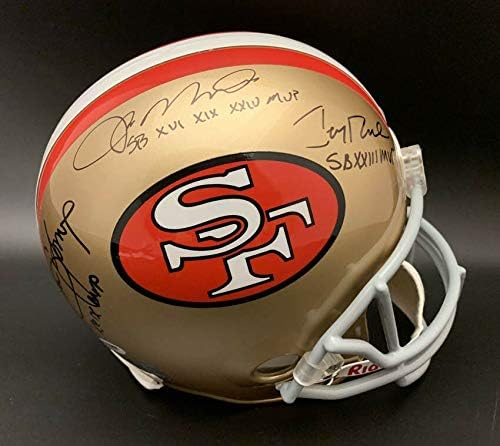 steve young autographed helmet