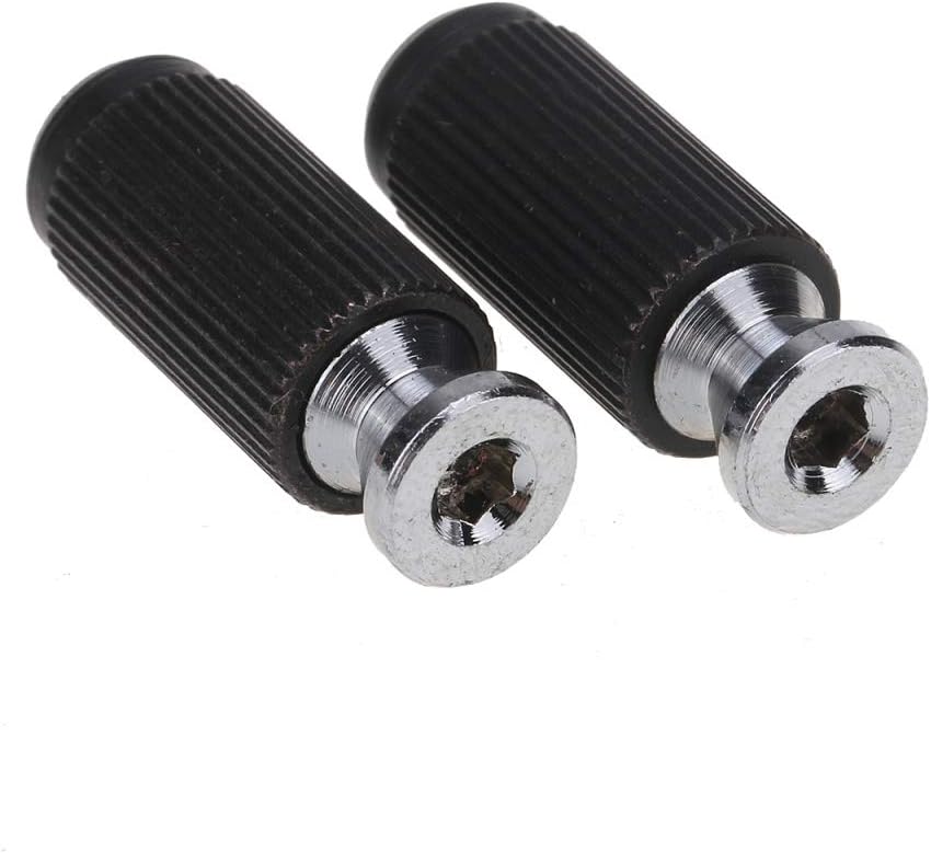 Musiclily Pro M6 Metric Size 6mm Post Studs for Electric Guitar Tremolo Bridge Chrome(Set of 2)