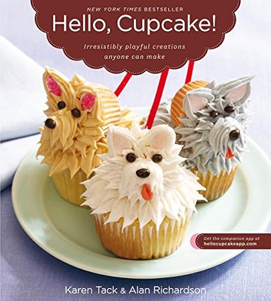 cupcakes decorated like dogs