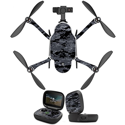 MightySkins Protective Vinyl Skin Decal for GoPro Karma Drone headphones wrap cover sticker skins Digital Camo