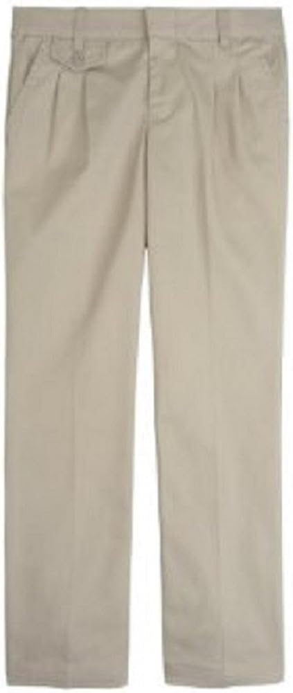French Toast School Uniforms Girls Pleated Pant (Regular and Plus Half Sizes): Clothing