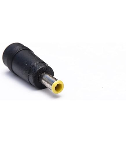 Uxcell 2pcs DC Power Jack Adapter - 5.5x2.5mm Male To 5.5x2.1mm Female Barrel Connector