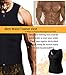 BRABIC Hot Sauna Sweat Suits,Zipper Closure Tank Top Shirt for Weight Lost,Waist Trainer Vest Slim Belt Workout Fitness-Breathable, Neoprene Fabric (Black #2 Classical Sweat Vest, L)