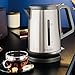 KRUPS BW442D Control Line Electric Kettle with Auto Shut Off and Stainless steel Housing, 1.7-Liter, Silver