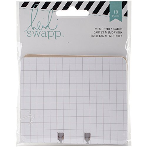 American crafts memorydex cards 18/pkg-wanderlust grid,…