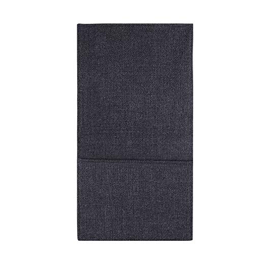 Anti-Slip Sofa Armrest Pocket Organizer Couch Arm Chair Caddy Remote Control Holder Recliner Loveseat Storage Bag Bedside Space Saver with 4 Pockets for Cell Phone iPad Glass Accessories 24 x 13 inch - Thumbnail 3