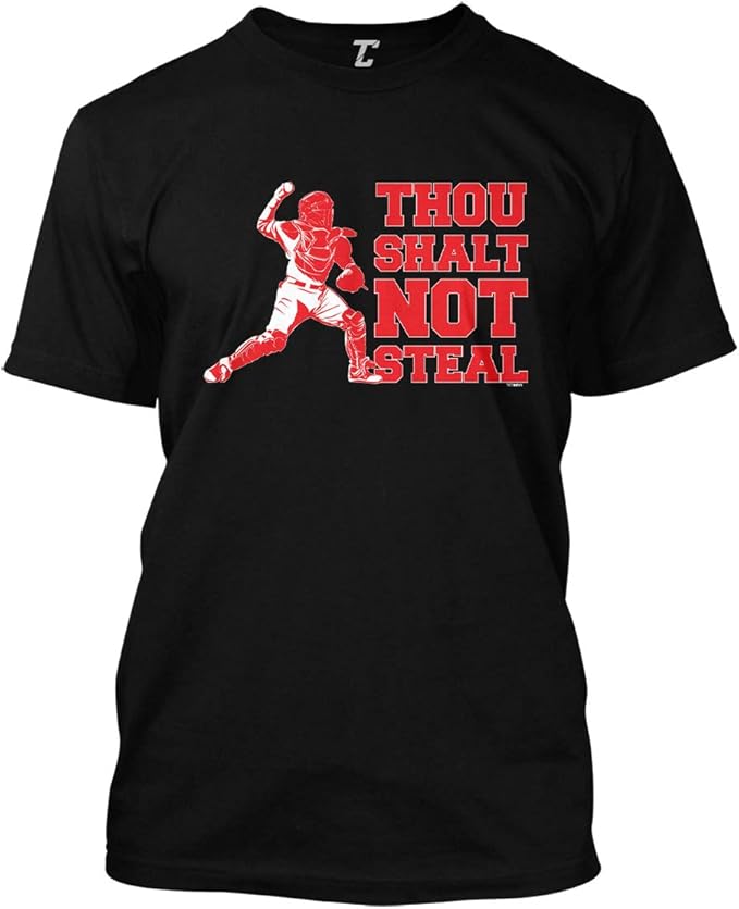 thou shalt not steal baseball shirt