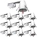 Sunco 10 Pack Can Lights for Ceiling 4 Inch Remodel Recessed Lighting Housing, 120-277V, TP24 Connector Included, Air Tight Steel Can, Easy Install, IC Rated, UL Listed