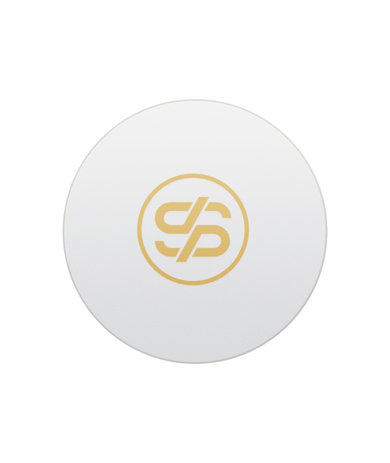 SLOWPLAY Godel Ceramic Poker Chips in Bulk, Casino Grade Ceramic 10-Gram Poker Chip for Texas Hold'em, 39mm Professional Chips Pack of 50 (White)