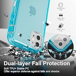 Follaroma for iPhone Case, Heavy Duty Shockproof