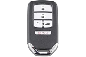 TG Auto Keyless Key Fob Remote Control Replacement for 2016 2017 2018 2019 2020 Honda CR-V EX-L Pilot Touring KR5V2X V44 433M