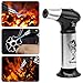 Cooking Torch, Kitchen Torch Culinary Butane Torch for Cooking, Baking, BBQ, Refillable Blow Torch Lighters with Adjustable Flame and Safety Lock - Butane Gas Not Include