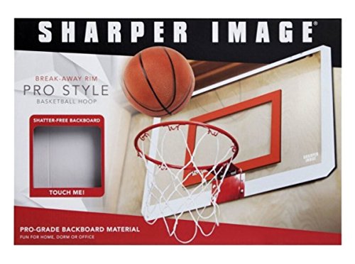 Pro Style Basketball Hoop with Break-Away Rim and Shatter-Free Backboard