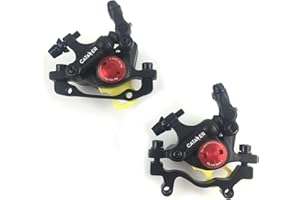 CATAZER MTB Road XTECH HB-100 MTB Road Line Pulling Hydraulic Disc Brake Calipers Front & Rear Mountain Bike Disc Brake E-Bike Disc Brake Set