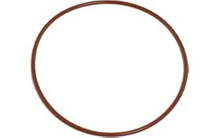 uxcell 120mm x 114mm x 3mm Red Silicone O Ring Seal Gaskets