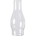 GXFCCYXT 3 Inch by 8 1/2 Inch Clear Glass Oil Lamp Chimney Kerosene Lamp Replacement Parts for Vintage and Restoration of Antique Oil and Kerosene Lamps