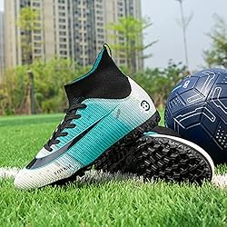 Men's Soccer Boots Turf Hightop TF Football Shoes