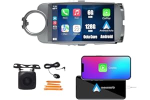 Kunfine CarPlay Android Auto Navigation Stereo GPS Radio Reverse Camera Display 9" IPS Touchscreen Headunit Tablet Pad Media 