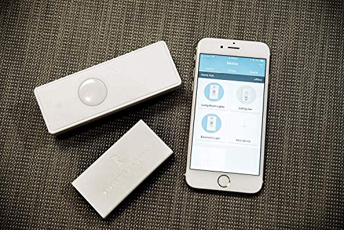 THIRDREALITY Smart Light Switch (Gen 2 Starter Kit) - Everything you need to control any Toggle or Rocker wall switch, No Wiring Required. 1 Switch and Hub. Works with Alexa and Google Home.