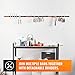 VonHaus 3X 24 Inch Magnetic Tool Holder Bar Organizer Racks with Removable Dividers for Connecting Strips for Tools in The Garage and Workshop - Mounting Bracket and Screws Included