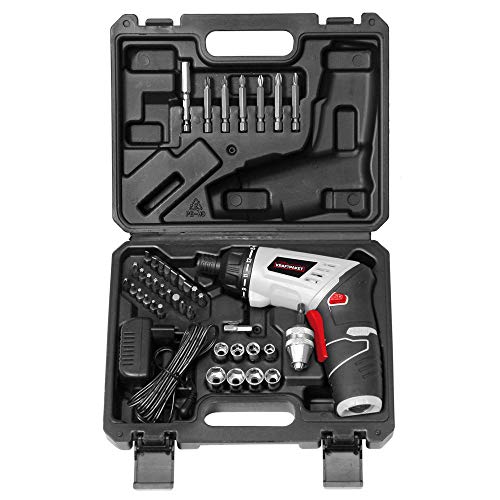 Dino KRAFTPAKET Mini-Akkuschrauber-Set Multiplex 3.6V 5Nm 41-TLG Komplett-Set mit Bohrfutter für als Akku-Bohrschrauber – Bild 5