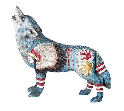 Pacific Giftware The Wolf Spirit Collection Homage to the Chief Wolf Spirit Collectible Figurine