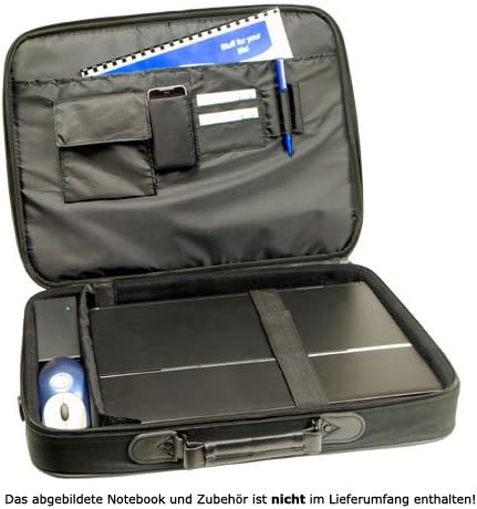 PEDEA laptop bag "Trendline" bag for notebooks with screens up to 20.1 inches (51 cm); shoulder bag with shoulder strap incl. wireless mouse - Image 4