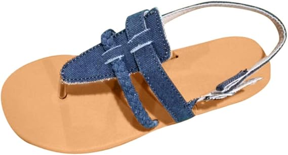 Amazon.com: Women's T-Strap Flat Sandal Summer Roman Open Toe Beach Bohemia Ankle High Zipper 