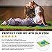Gaiam Kids Yoga Mat Exercise Mat, Yoga for Kids with Fun Prints - Playtime for Babies, Active & Calm Toddlers and Young Children, Pink Zebra, 3mm