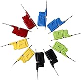 SDK08 Test Clip Ultra Small Clip Chip Foot Clip Micro IC Clamp SOIC/TSSOP/TSOP/SSOP/MSOP/PLCC/QFP/TQFP/LQFP/SMD IC Test Chip Mini Chips Adapters