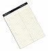 TOPS Docket Diamond 100% Recycled Premium Stationery Tablet, 8-1/2 x 11-3/4 Inches, Perforated, Ivory, Litigation Rule, 50 Sheets per Pad, 2 Pads per Pack (63984)