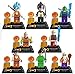 NW® Super Heroes 8pcs/set Dragon Ball Z Son Goku Vegeta Master Roshi Minifigures Building Bricks Blocks Children Toy Free Marvel Sticker collection from NW Store (Without Original Box)