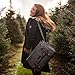 Evecase DSLR Gadget Bag, Large Water Resistant Shockproof SLR Messenger Shoulder Case Bag For Mirrorless, Micro 4/3, Compact System, High Zoom Digital Camera - Gray