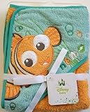 Disney Finding NEMO Baby Hooded Hoodie Bath Towel 26 in x 30 in