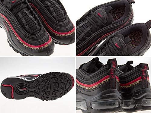 Amazon ナイキ Wmns Air Max 97 ウィメンズ エア マックス 97 レディース メンズサイズ Black University Red Leopard ブラック レッド レオパード Bv6113 001 27 0 並行輸入品 Nike ナイキ スニーカー