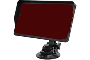 GPS Navigator for Car Truck RV, 9 inch Touch Screen Latest 2025 Map, Real Voice Spoken Turn-by-Turn Direction Reminding Navig