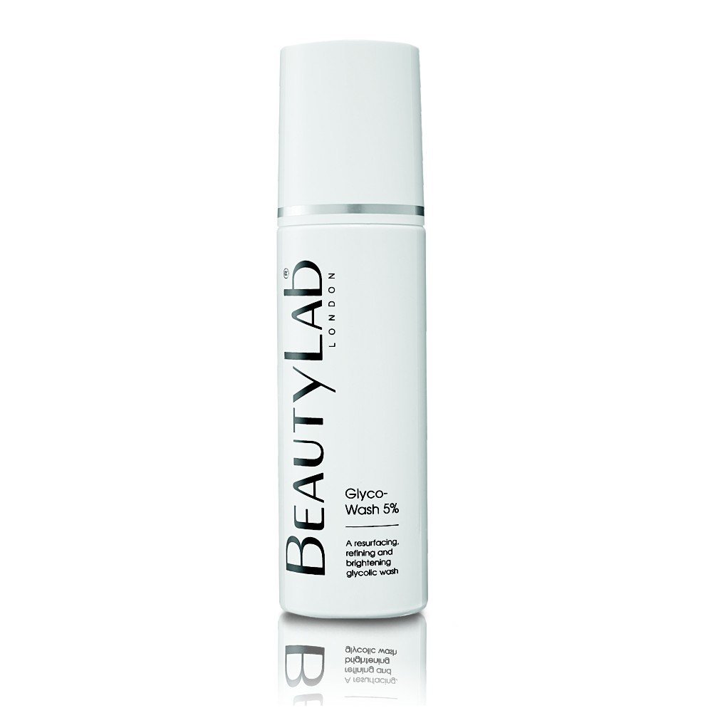 BEAUTYLAB Glycowash 5% Glycolic Acid Cleanser, Resurfacing, Refining & Brightening Face Wash, Anti Aging, 200ml
