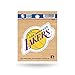 Rico Industries NBA Basketball Los Angeles Lakers Short Sport Decal 3.75' x 4.75' Die Cut Team Logo Short Sport Decal