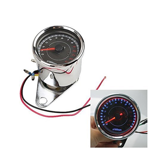 Dlll universal motorcycle speedometer tachometer odomet…