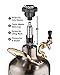 GrowlerWerks uKeg Carbonated Growler, 64 oz, Black Chrome