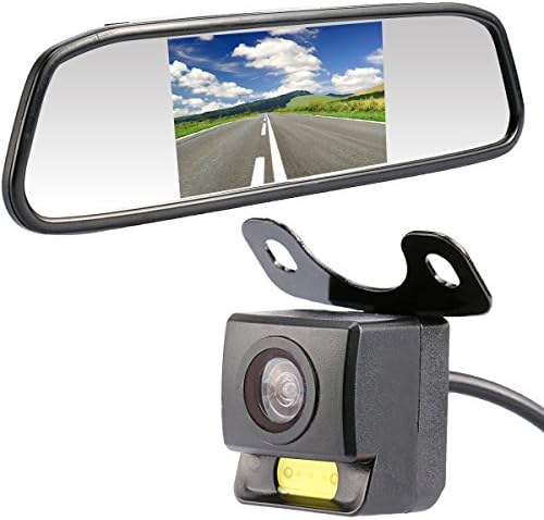 GERI 4.3inch TFT LCD rear view Parking Monitor Assembly and Hd night vision back CCD Reversing camera