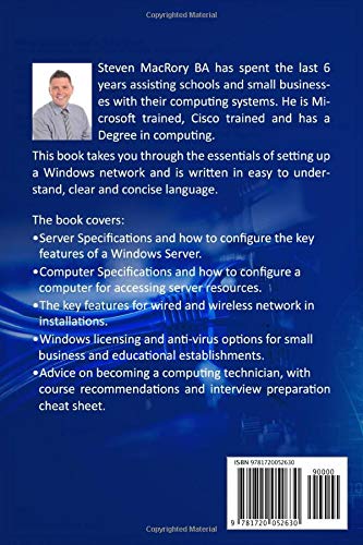 Windows Server and Network Setup Guide for Schools and Small Businesses