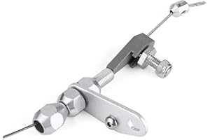 Yosoo Stainless Steel Braided Kick Down Cable Detent Kickdown for C6