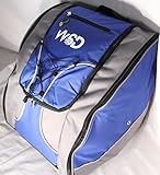 Ski Boot Bag- Ski Gear Backpack for Boots Water-Resistant Backpack with Room for Boots, Helmet & More (Blue/Gray)
