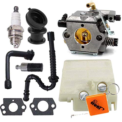HURI Vergaser Luftfilter Zündkerze Set für Stihl 024 026 MS 240 MS 260 Ersetz Walbro WT-194
