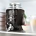 BTaT- Cold Brew Coffee Maker, 1 Gallon Mason Jars Drink Dispenser, 4 Quart Iced Coffee Maker, Iced Tea Maker, Beverage Dispenser, Glass Dispenser, Cold Brew System, Tea Jar