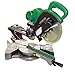 Hitachi C10FSHPS 12-Amp 10-Inch Sliding Dual Compound Miter Saw with Laser Marker