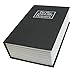 HOME Steel Dictionary Book Diversion Safe with Lock- The Most Realistic Looking Books Safe - Stash your Valuables in Plain Sight! Weed Out Thieves! Perfect for Homes, Boats, RV's (Black)