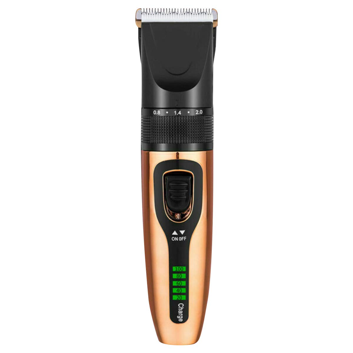 bxtbest-seller Professional Hair Clippers, Beard Trimmer for Men Low Noise Cordless Electric Hair Trimmer with LCD Screen for Barber and Home Use